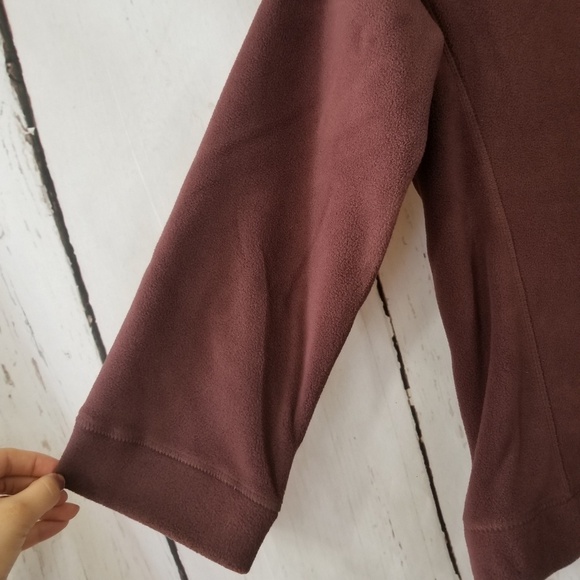 NWOT Fleece Sweater Jacket - Picture 5 of 8